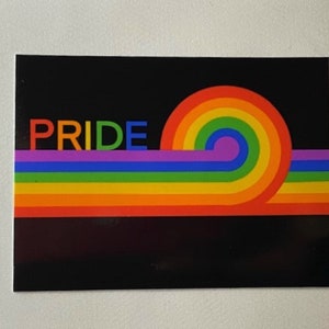Gay Pride Sticker, Gay Sticker,  Pride Sticker, LGBTQ Sticker, Rainbow Sticker, Gay Pride Flag Sticker, Pride 2020 Sticker, Lesbian Sticker