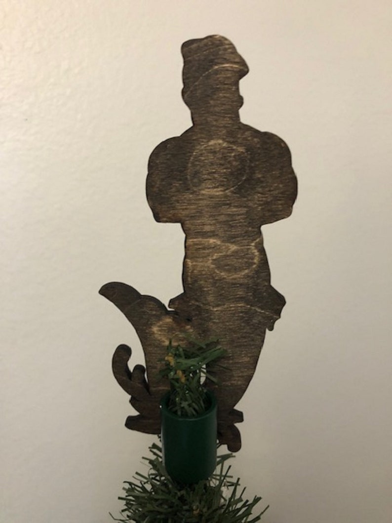 Merman Tree Display Tattooed Merman Tree Topper, Male Mermaid Tree Topper, Merman Christmas ...