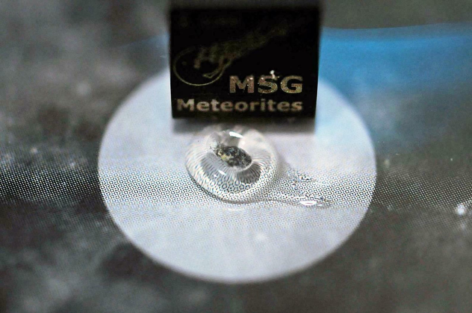 Genuine Moon Rocks Genuine Moon Rock! - NWA 11273 Lunar Meteorite on a Display Card - Etsy