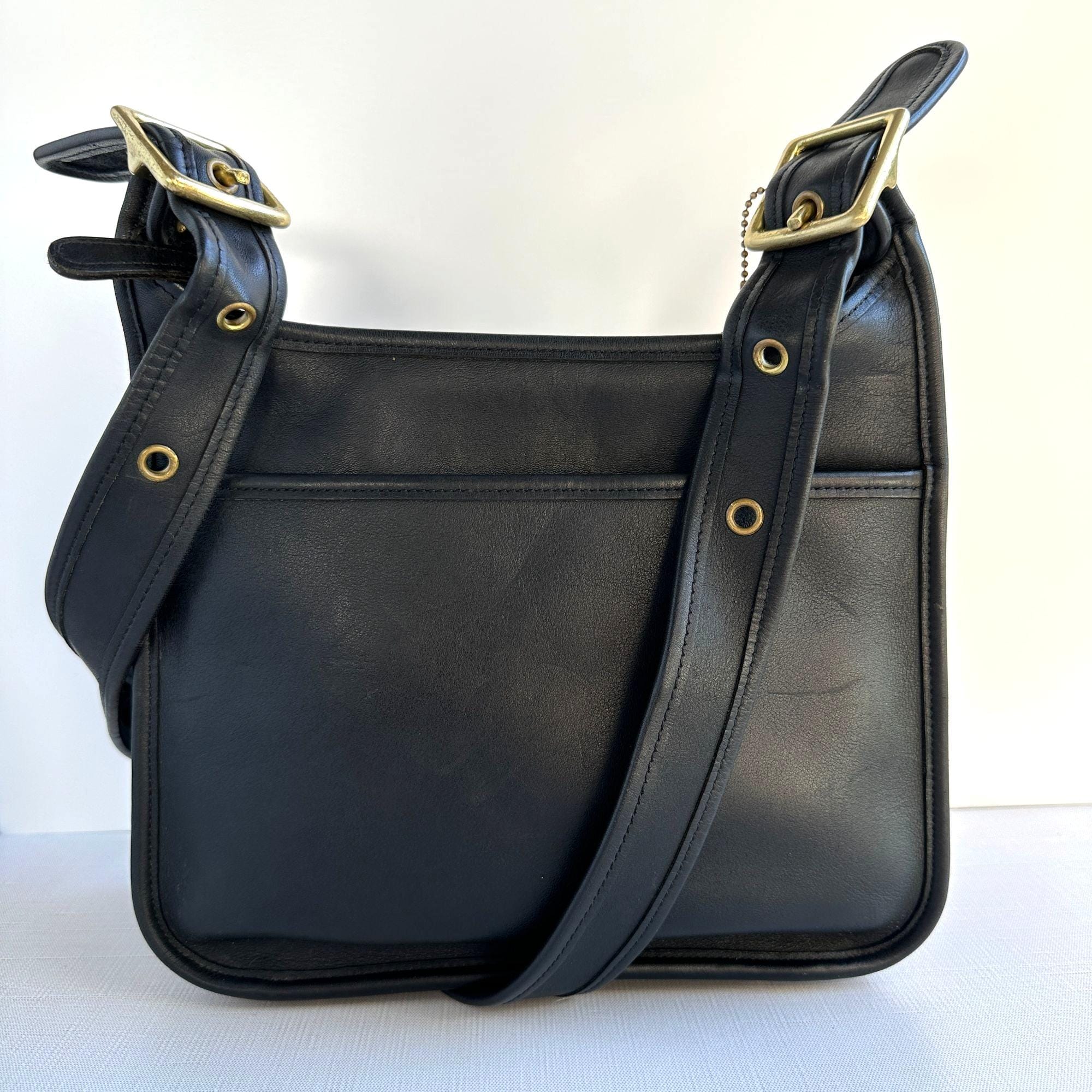 バッグ vintage COACH Boston handbag leather Coach Boston Bag - Etsy Canada