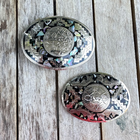 Handcrafted Abalone Inlay Belt Buckle il_fullxfull.7067201781_bxue.jpg main image 4