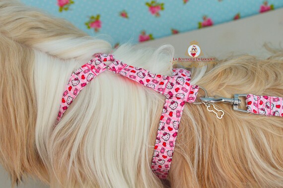 hello kitty dog harness