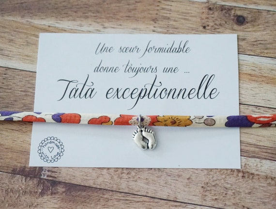 Personalized Tata Liberty Bracelet Pregnancy Announcement Future