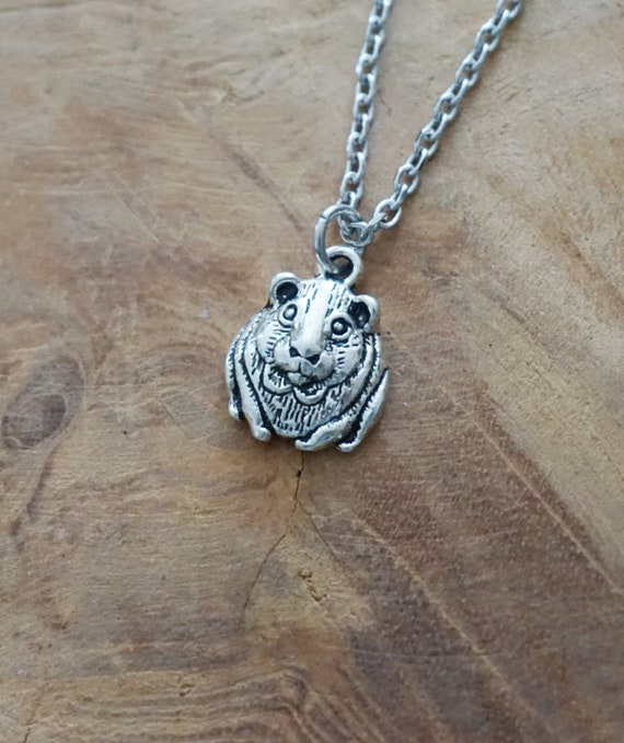 Hamster Necklace Hamster Necklace Animal Caretaker Gift Necklace