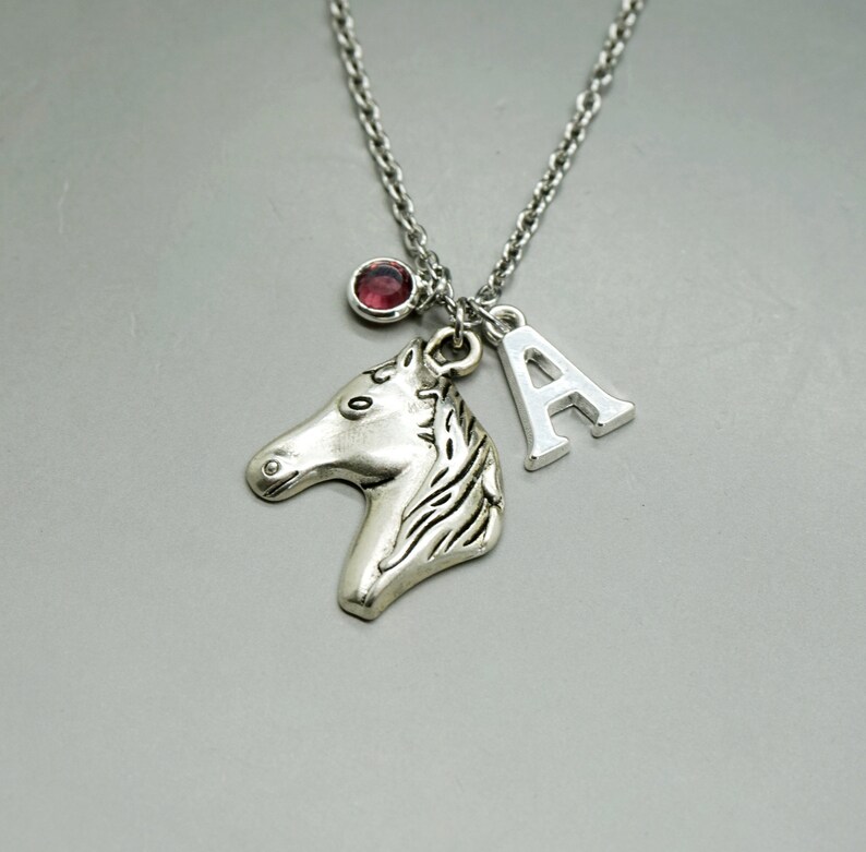 horse jewelry sister gift birthday gift collier cheval Horse necklace custom keychain personalized Friend gift equestrian Gift