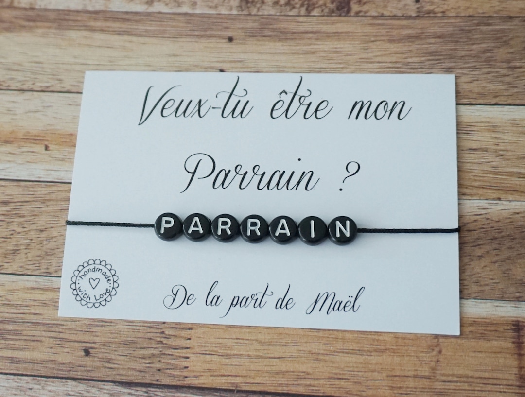 Cadeau Veux Tu être Mon Parrain