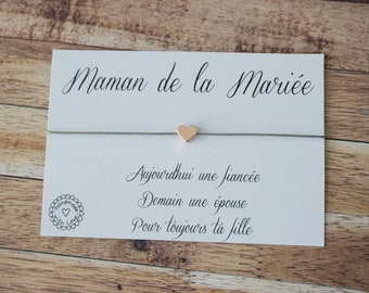 Personalized name bracelet - Mother of the bride bracelet - Wedding bracelet - Bridesmaid gift - Mother of the bride - Mother groom
