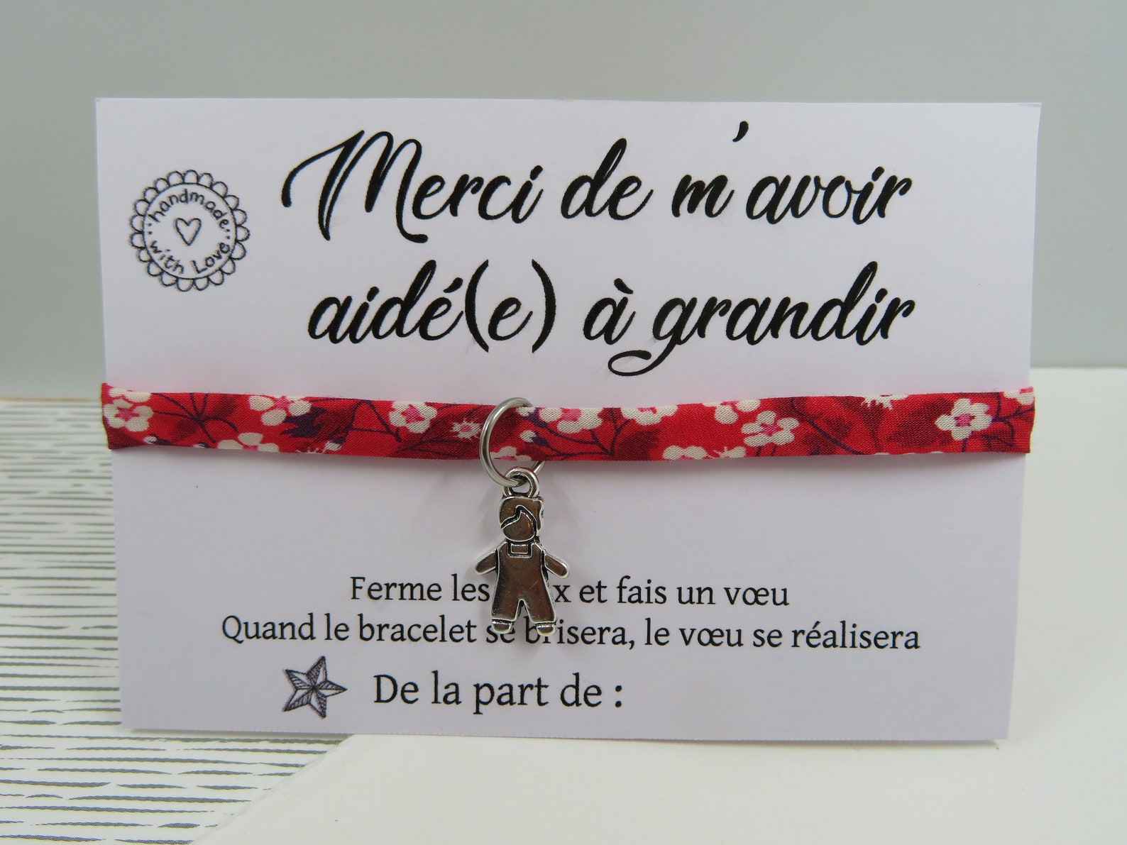 Cadeau Merci De M'avoir Aidé à Grandir