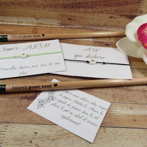 Super Aesh - AVS - merci d'avoir pris soin de moi- merci de m'avoir aidé à grandir- atsem avs maîtresse crèche puéricultrice - cadeau école
