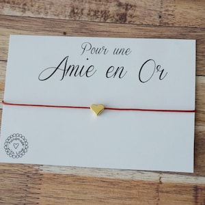 Gold friend bracelet - friendship bracelet - broken girlfriend - best friend - long distance friend - great friend - sister of the heart - best friend