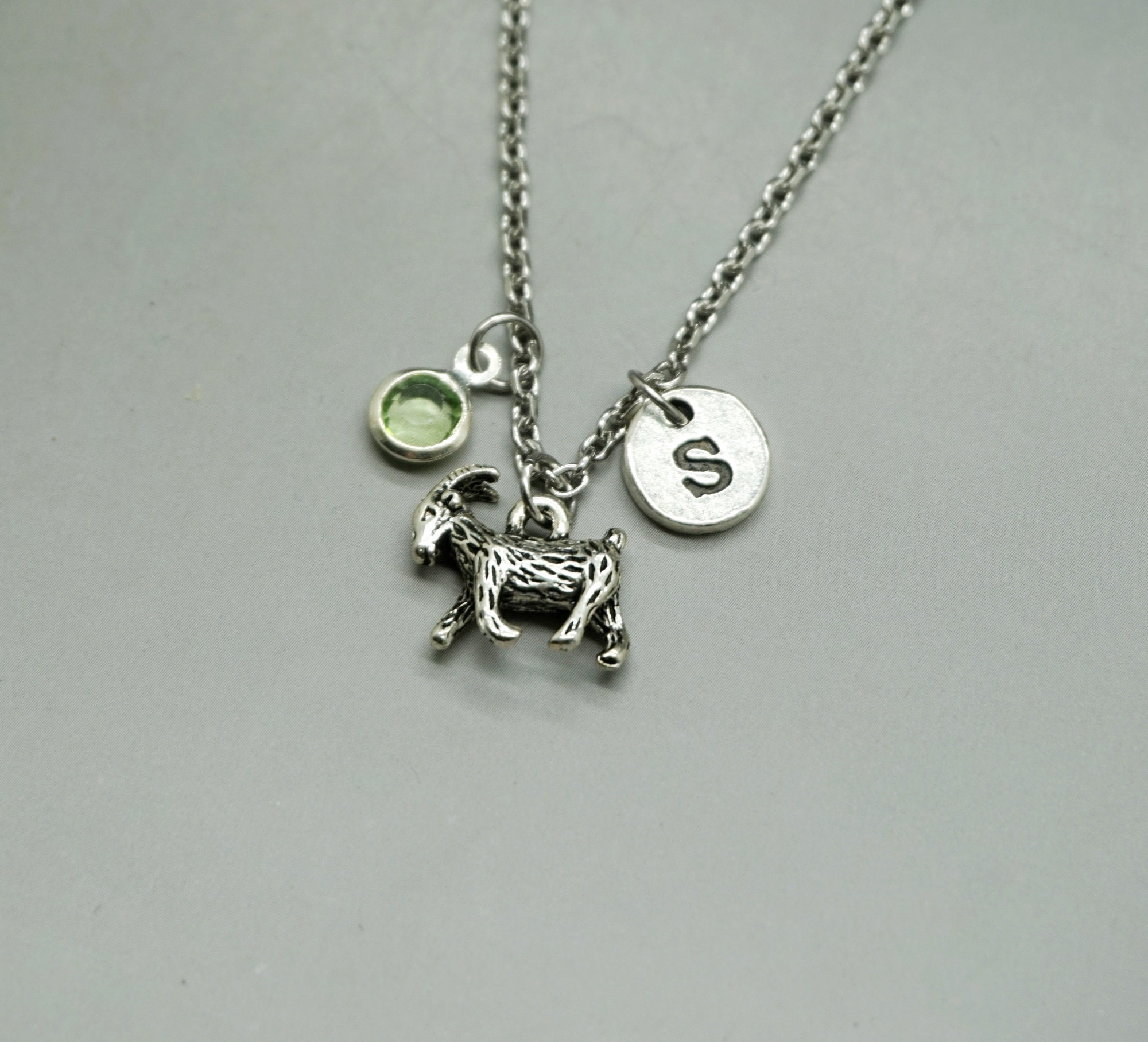 Goat necklace goat jewelry collier chèvre bouc horn gift Etsy