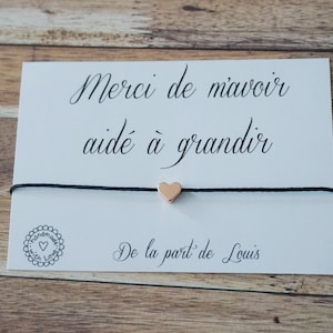 Thank you for helping me grow + child's first name - thank you gift - personalized nanny - thank you atsem mistress nursery - end of year gift