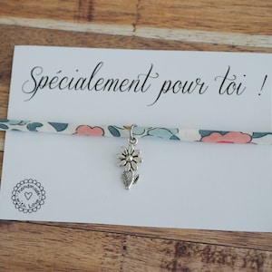 bracelet porte bonheur personnalisé - specialement pour toi - juste pour toi - just for you - cadeau amitié - gift for her - friend gift