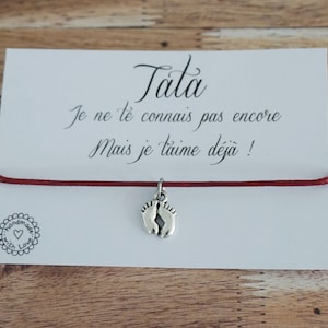 Bracelet future Tata - annonce grossesse bébé - future tatie - promue tata