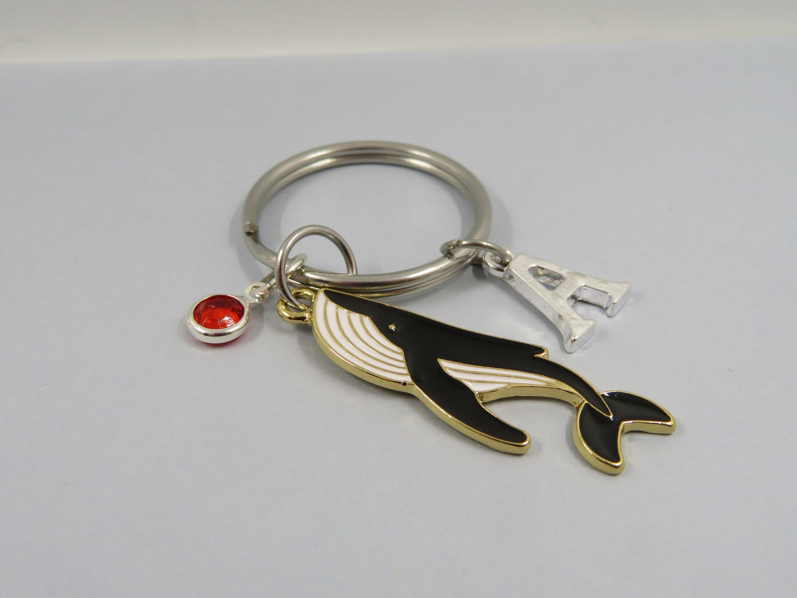 Orca keychain whale keychain whale gift custom keychain Etsy