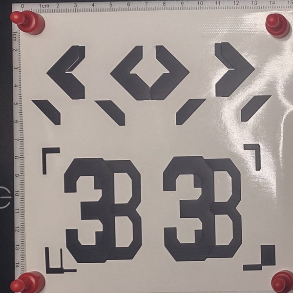 Tech SciFi Inspired decals