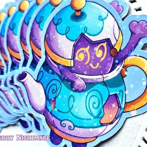 Polteageist Glitter Sticker