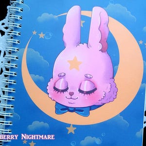 Moon Rabbit Lined Notebook