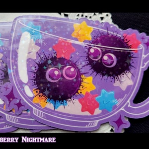 Soot Sprite Glitter Sticker