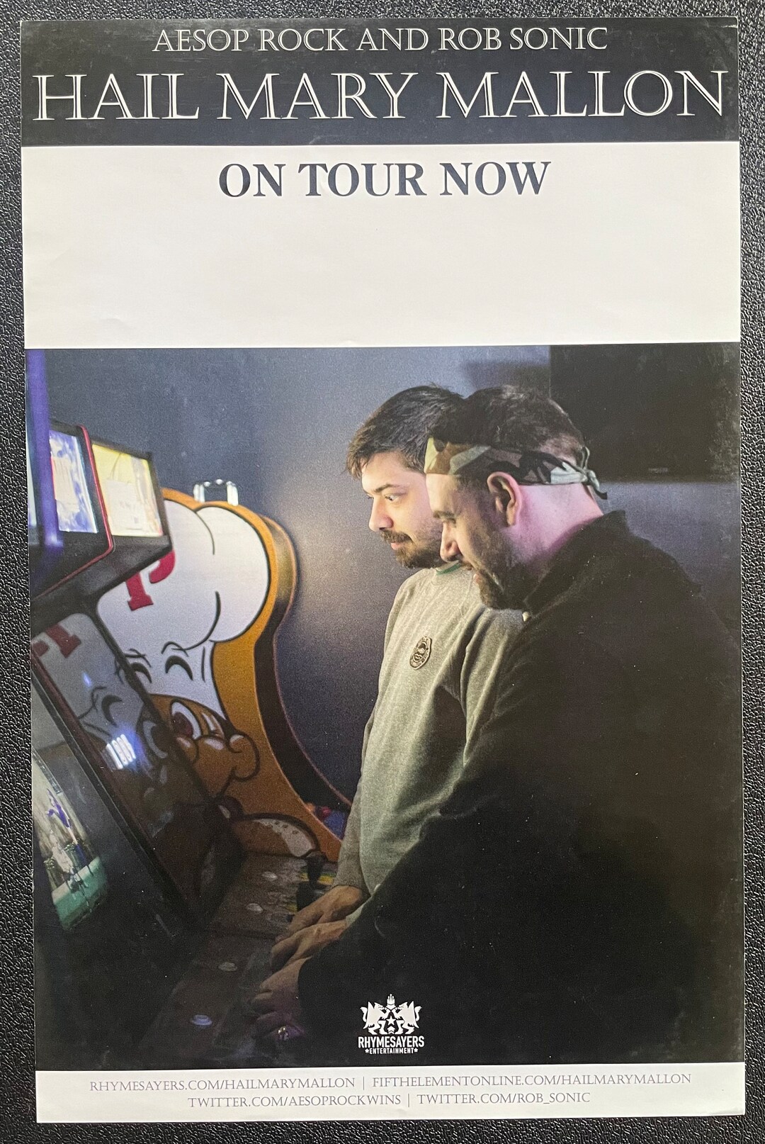 Aesop Rock and Rob Sonic Hail Mary Mallon/bestiary Etsy