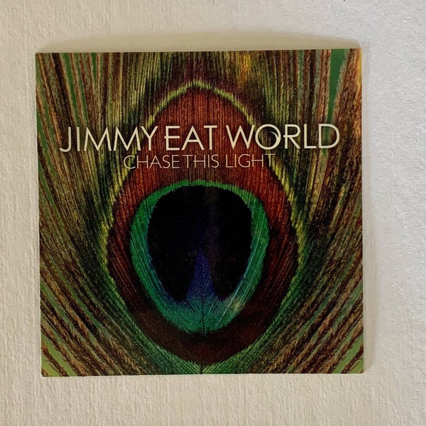 Jimmy Eat World "Chase This Light" album sticker