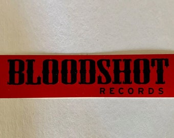 Bloodshot Records sticker