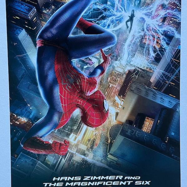 The Amazing Spider Man 2 11"x17" Double Sided Poster