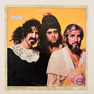 Frank Zappa and The Mothers of Invention - We&#39;re Only in it for the Money - Vintage Album Cover Poster