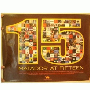 Matador graba a los quince carteles de 18x24