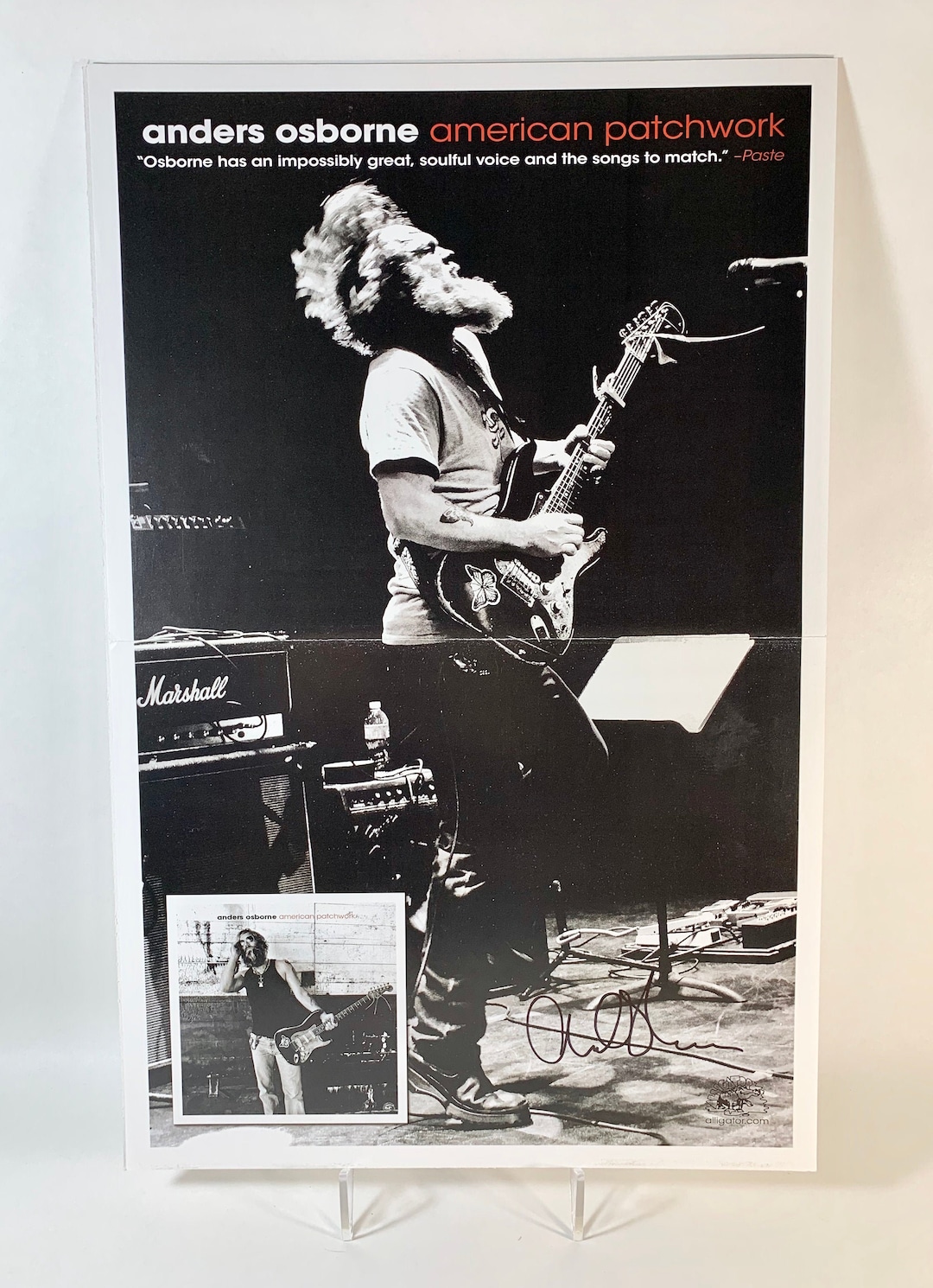 Anders Osborne American Patchwork 11 X 17 Tour Etsy