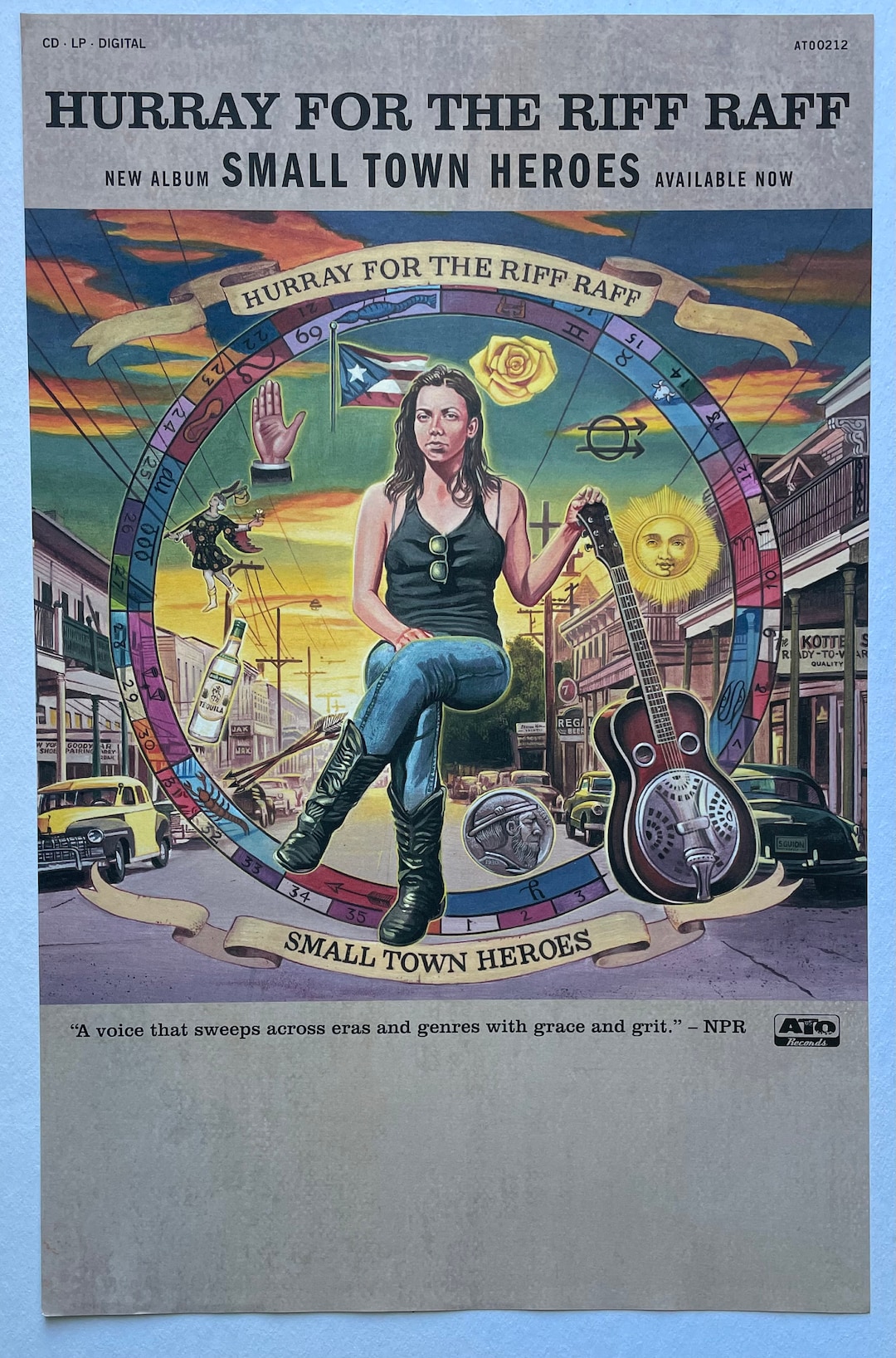 Hurray for the Riff Raff Small Town Heroes 11x17 - Etsy