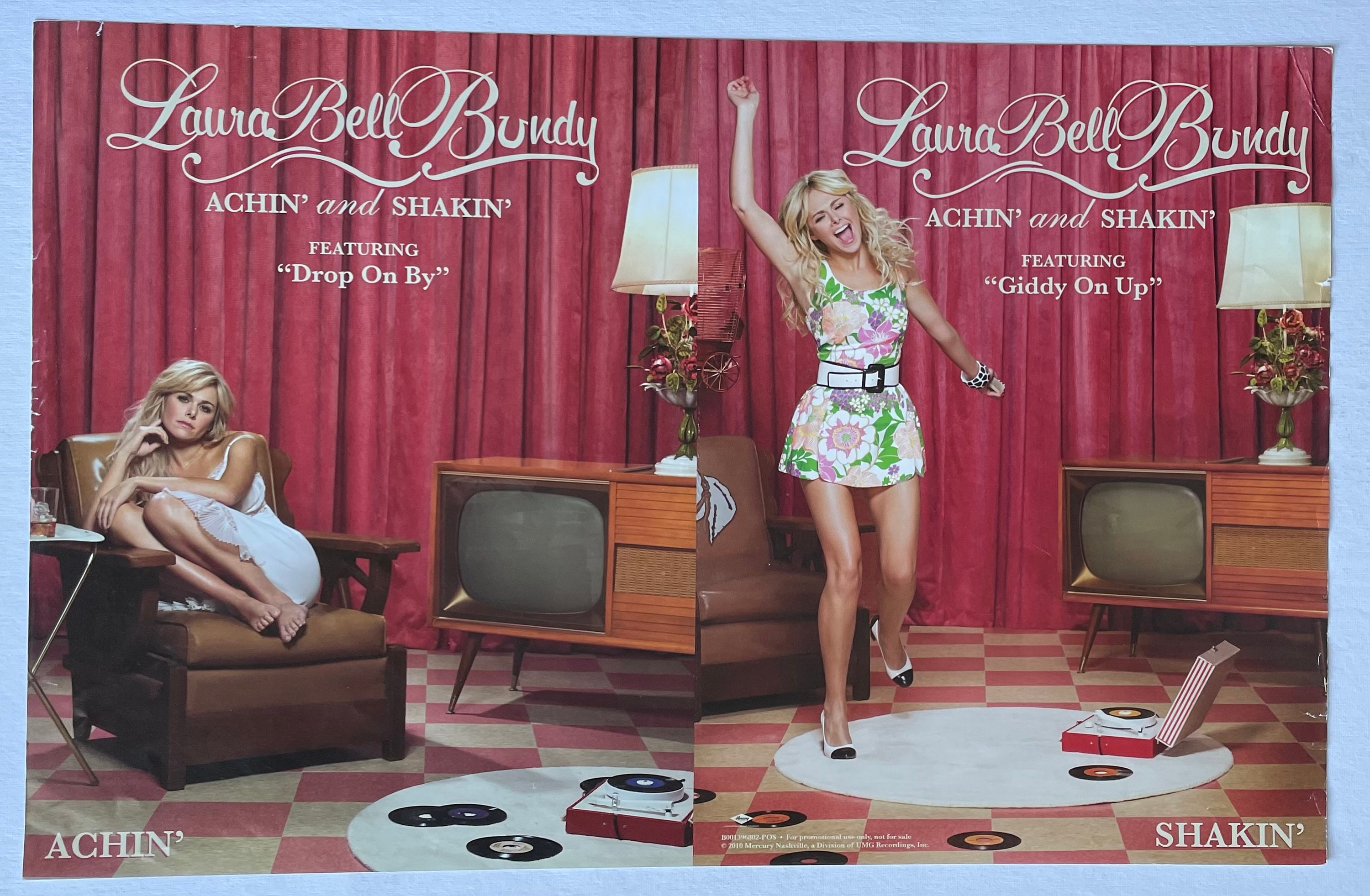 Poster De Laura Bell Bundy Achin Y Shakin Etsy Espana