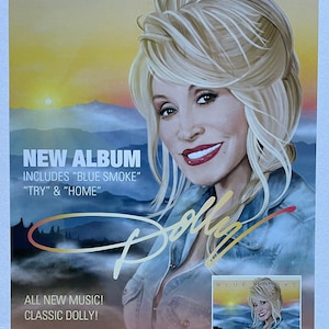 Dolly Parton Blue Smoke 11&quot;x17 » Affiche