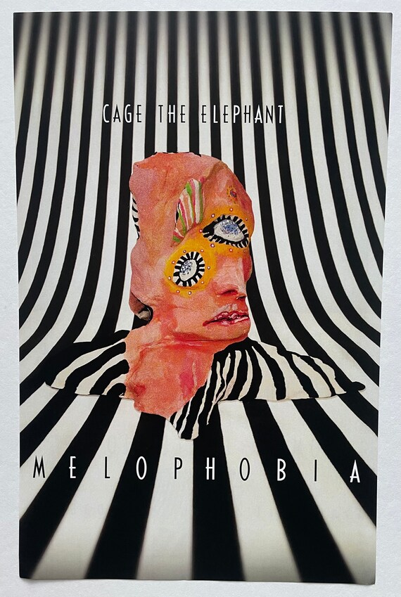 Cage the Elephant Melophobia 11x17 Double Sided -  Israel