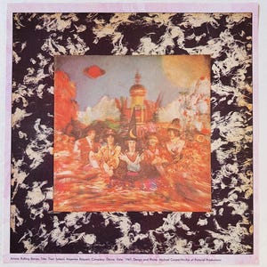 The Rolling Stones - Their Satanic Majesties Request - Vintage Album Cover Poster