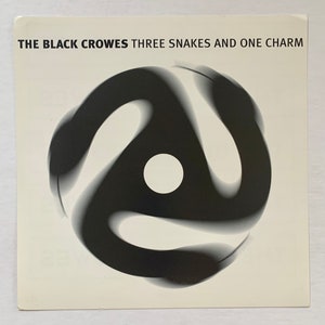 The Black Crowes:  Three Shakes and One Charm poster flat 12&quot;x12&quot;