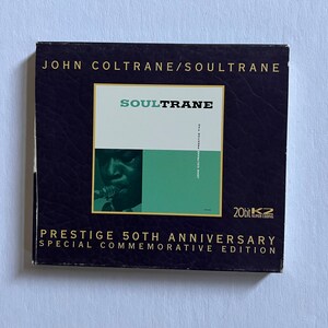 John Coltrane Soultrane cd Prestige 50th Anniversary cd
