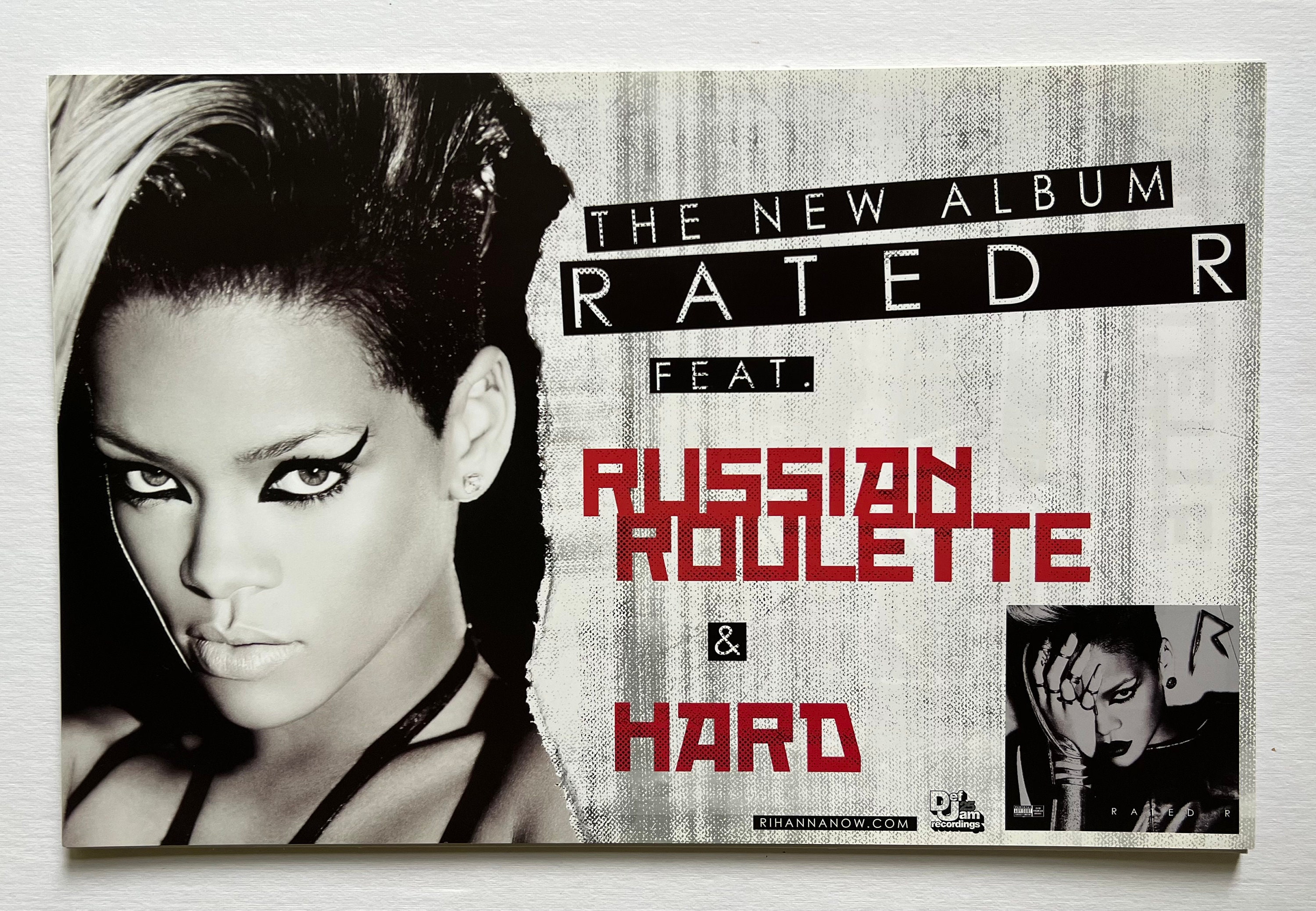 Rihanna Rated R 11x17 Double Sided Poster 