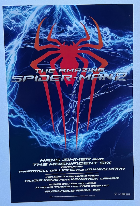  Movie Poster SPIDER-MAN 2 1 Sided ORIGINAL FINAL 27x40