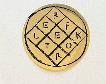 Arcade Fire: Reflektor band sticker 7”, 2013