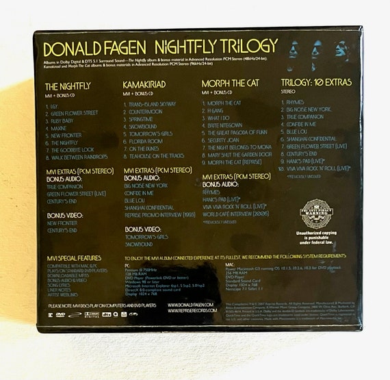 DONALD FAGEN NIGHTFLY TRILOGY ボックスセット DONALD FAGEN NIGHTFLY TRILOGY ボックスセット - メルカリ