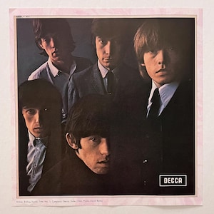 The Rolling Stones - No. 2 - Vintage Album Cover Poster