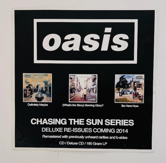 Oasis: Be Here Now/chasing the Sun Series Double-sided Album