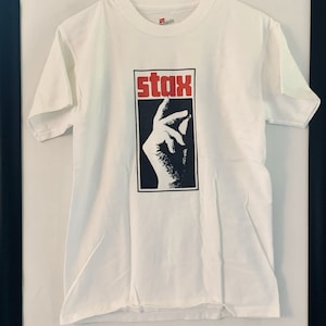 Stax Records T-shirt, Size Small