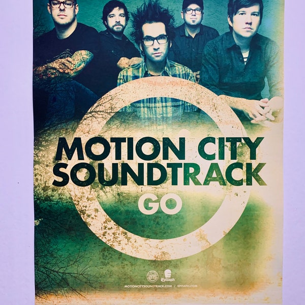 Motion City Soundtrack Art Etsy