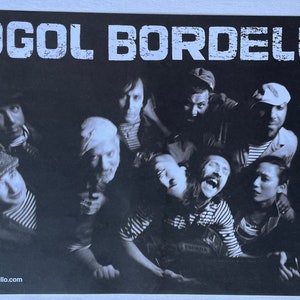 Gogol Bordello 11&quot;x17&quot; Double Sided Poster