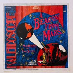 Kaleidoscope - A Beacon From Mars - Vintage Album Cover Poster