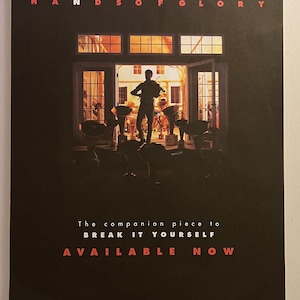 Póster de doble cara de 11 x 17 pulgadas de Andrew Bird Hands of Glory