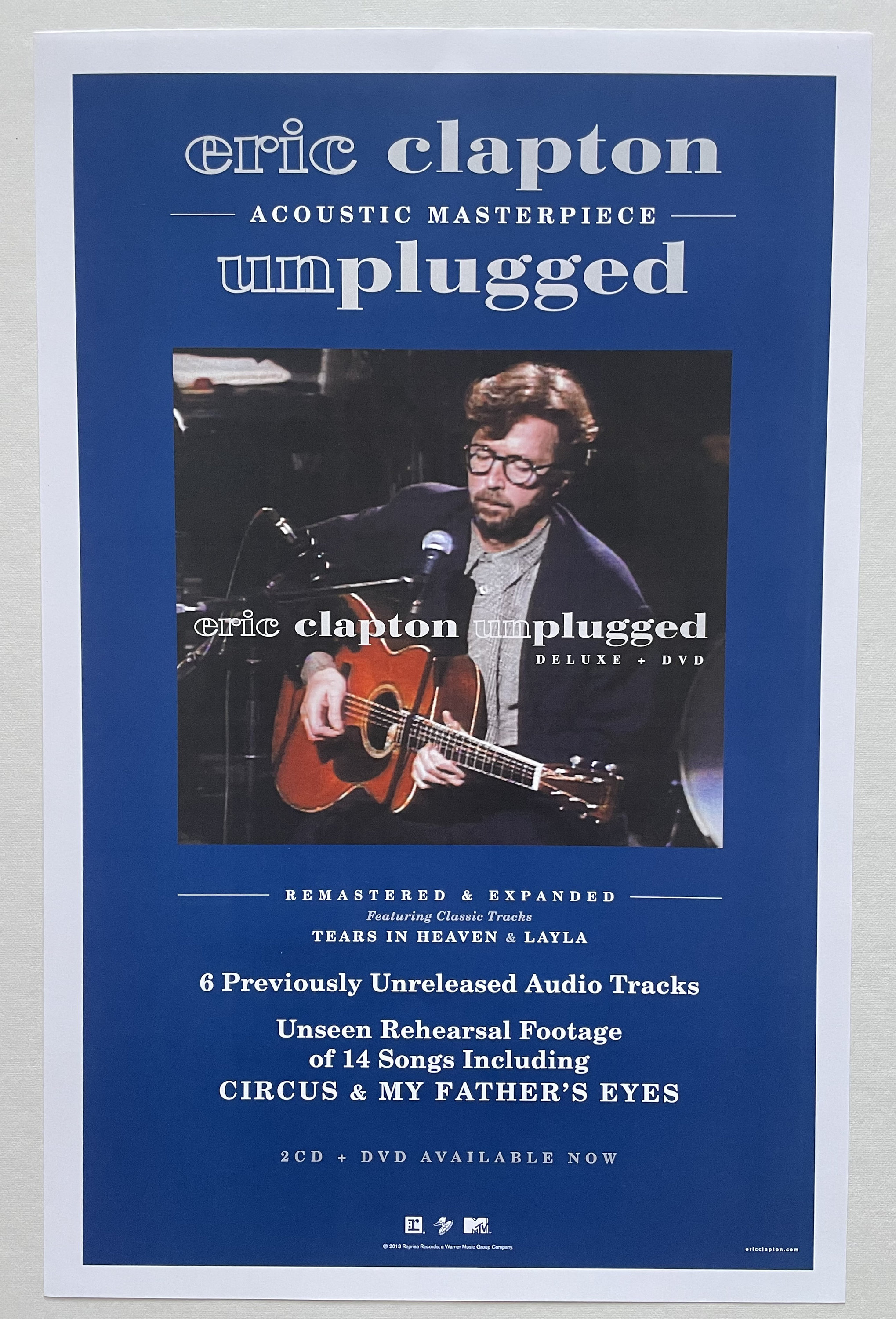 Eric Clapton - Unplugged 独オリジナル盤 LP レコード