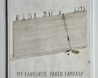 Damien Rice My Favorite Faded Fantasy 10.5"x16.5" Poster